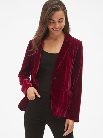 Velvet Blazer