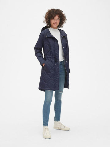 Midweight Quilted Fishtail Parka