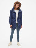 ColdControl Elongated Puffer Jacket with Cinched-Waist