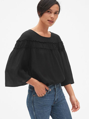 Tiered Ruffle Blouse