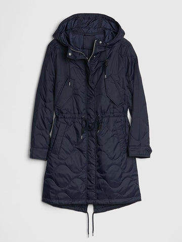 Midweight Quilted Fishtail Parka